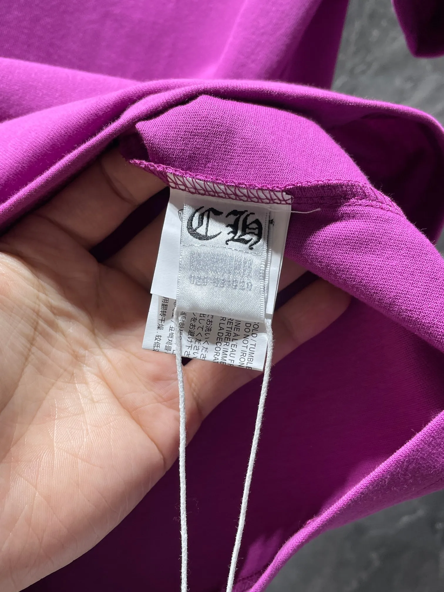 P130 New in summer Chrome Hearts 25ss High-weight, environmentally friendly and high-quality top-quality fabric 260g~270g Mattyboy graffiti spider web short-sleeved counter synchronization 1:1 replica version Recommended color: customized graffiti purple Size: S, M, L, XL